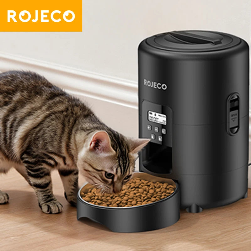 ROJECO 2L Button Smart Pet Feeder