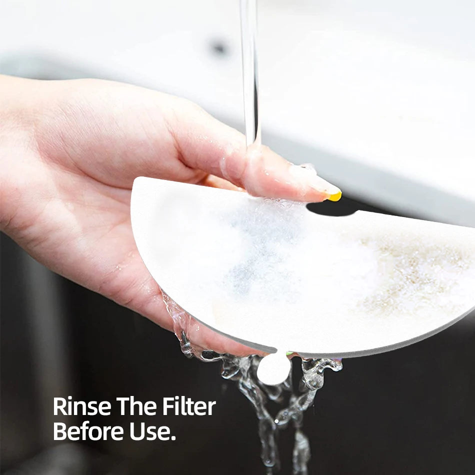 ROJECO Water Fountain Filter Only For Double Cat Water Foutain Replaceable Filters For Cats Drinkers Pet Water Purifier Filters