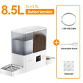 ROJECO 2 in 1 Pet Feeder 5L & Water Fountain 3.5L Button Version