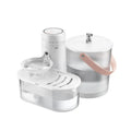 ROJECO Smart Pet Water Fountain 3L Wireless Cat Water Dispenser No Filter Tilting Ultra Silent Automatic Cat Fountain 2600mAh