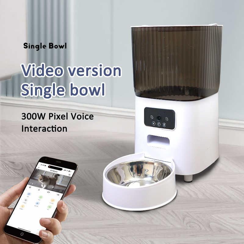 5L Double Bowls Smart Automatic Pet Feeder With Camera