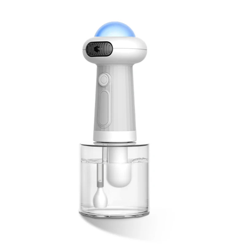 ROJECO Automatic Pet Soap Dispenser Wireless Electric Cat Foaming Machine Dog Cleaning Bath Shampoo Foam Sprayer Pet Supply