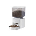 ROJECO 4.5L Automatic Dog Feeder Smart Cat Food Dispenser WIFI APP Remote Control Voice Record Pet Feeder For Cats Dog Supplies